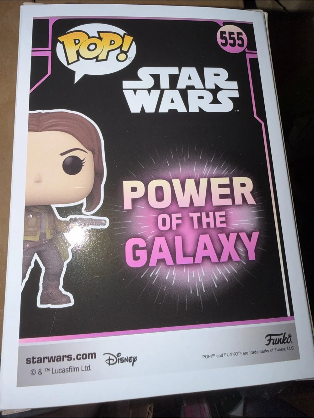 Funko Pop Star Wars Jyn Erso #555 Power of the Galaxy Amazon Exclusive